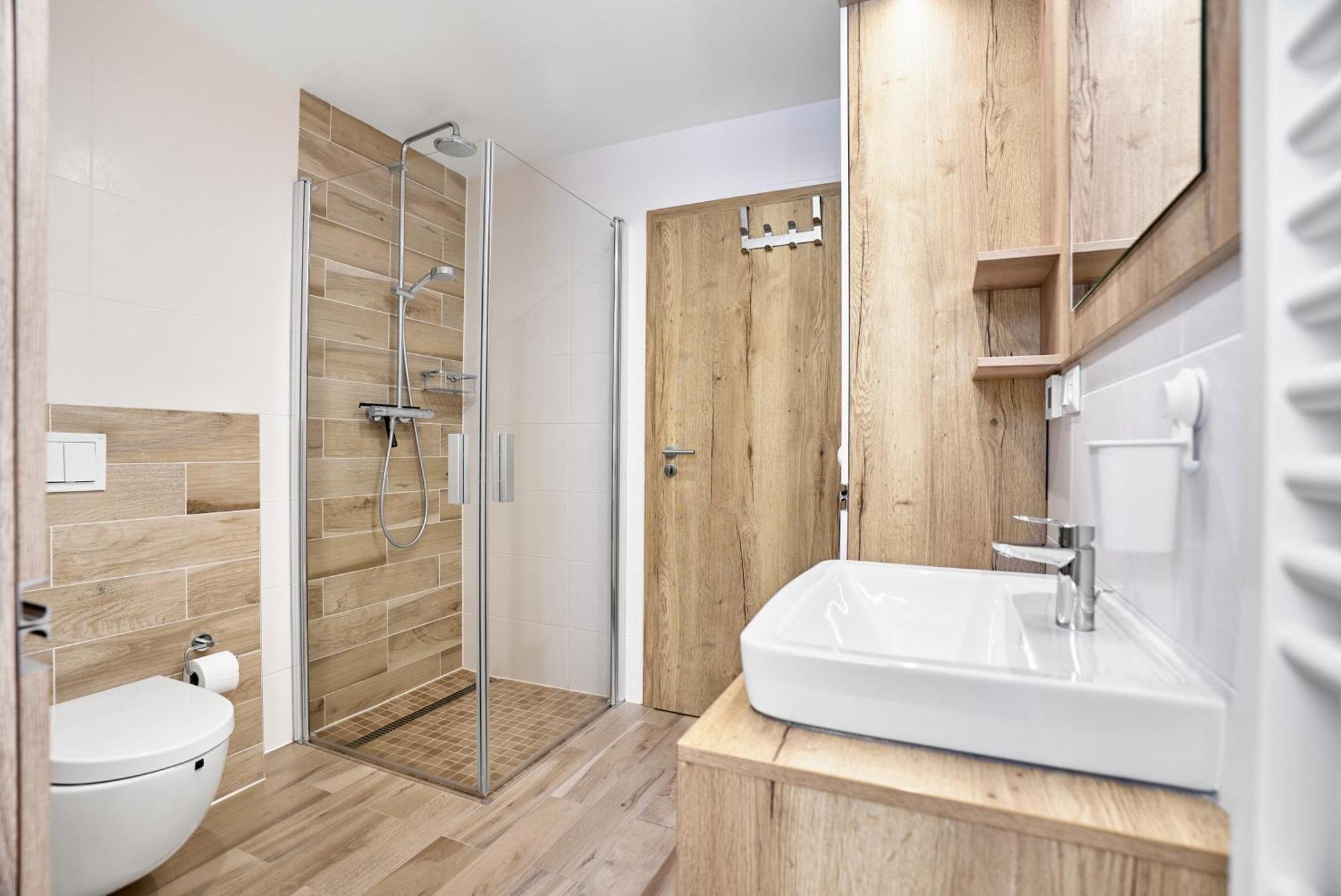 Moderně zařízený apartmán s garážovým stáním Loučná pod Klínovcem Esterno foto