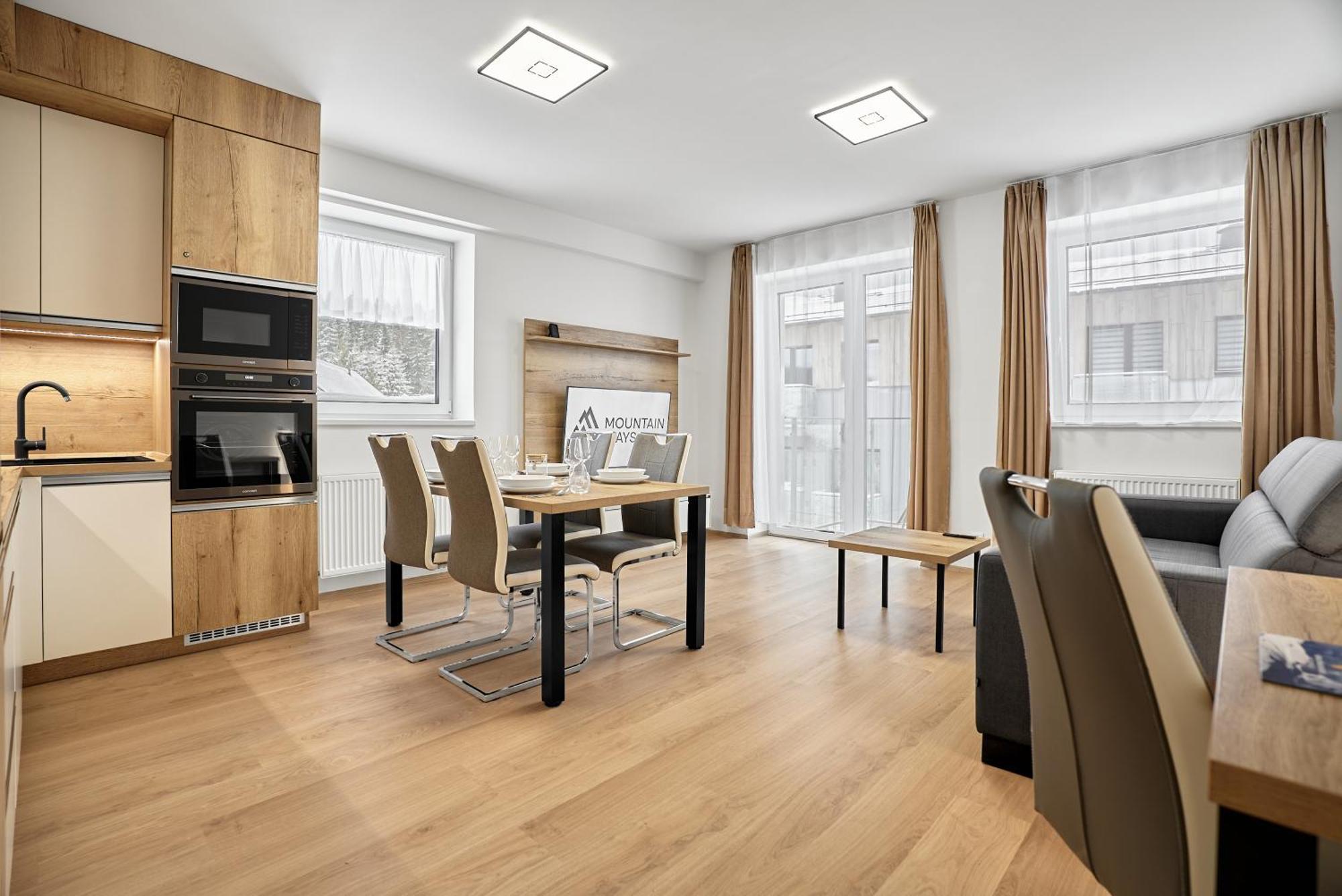 Moderně zařízený apartmán s garážovým stáním Loučná pod Klínovcem Esterno foto