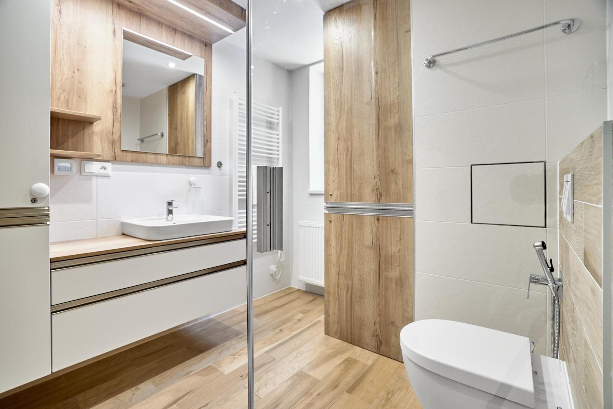Moderně zařízený apartmán s garážovým stáním Loučná pod Klínovcem Esterno foto